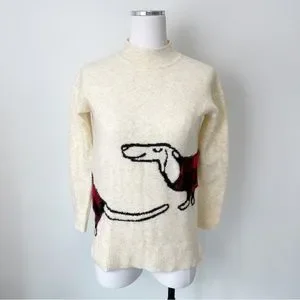LOFT Sweaters Nwt Loft Dachshund Wiener Doxie Dog Sweater